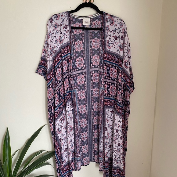 Womens cover-ups Kimono cardigan size XL / XXL - Picture 1 of 8